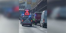 29-Jährige nach Crash auf Wiener Tangente verletzt