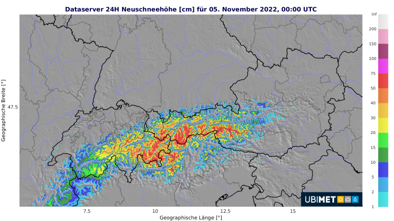 Auch am Samstag waschelt es über Österreich.&nbsp;