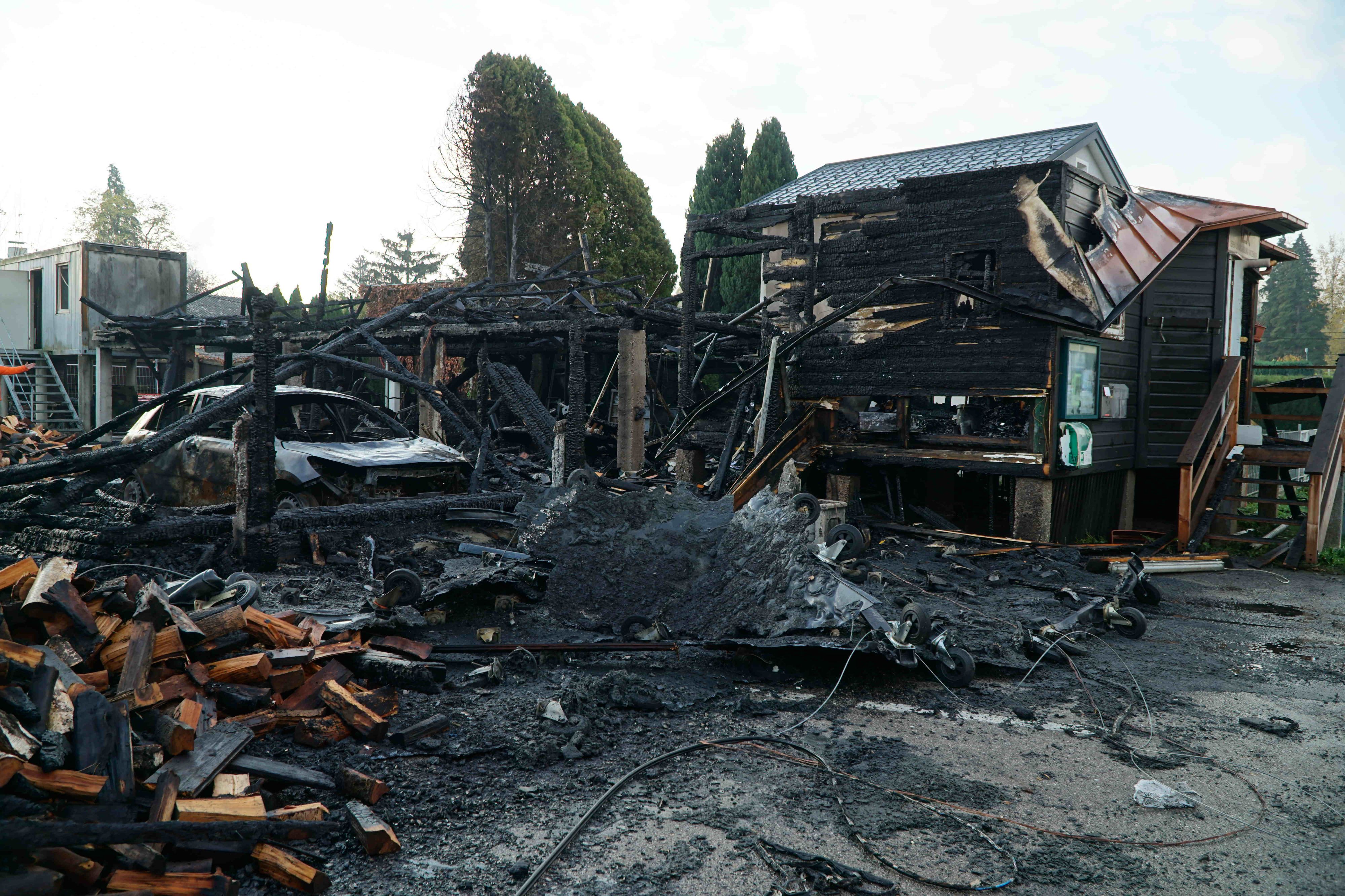 Großer Schaden im Strombad Kritzendorf