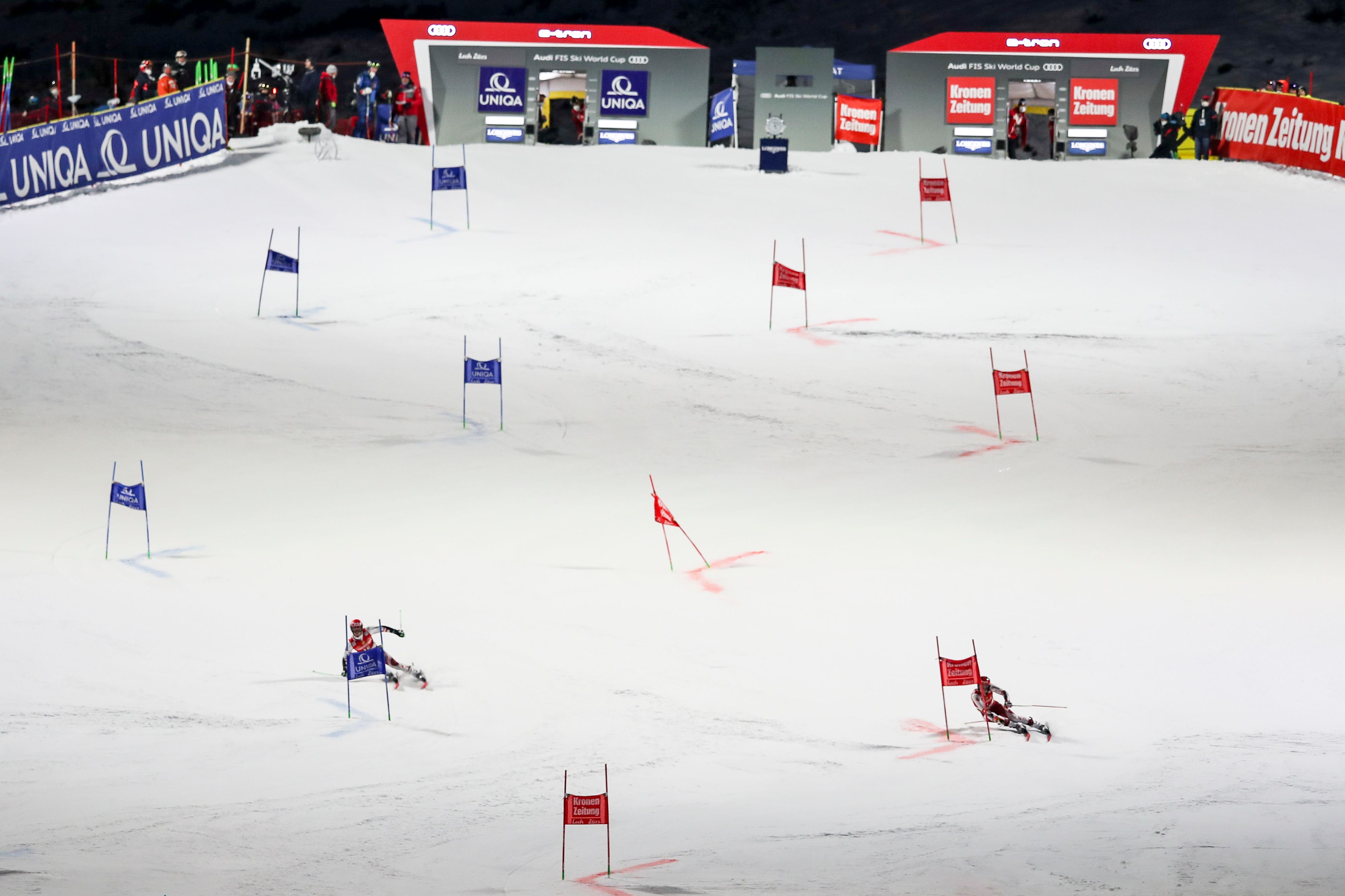 Die Parallel-Rennen in Lech/Zürs wackeln