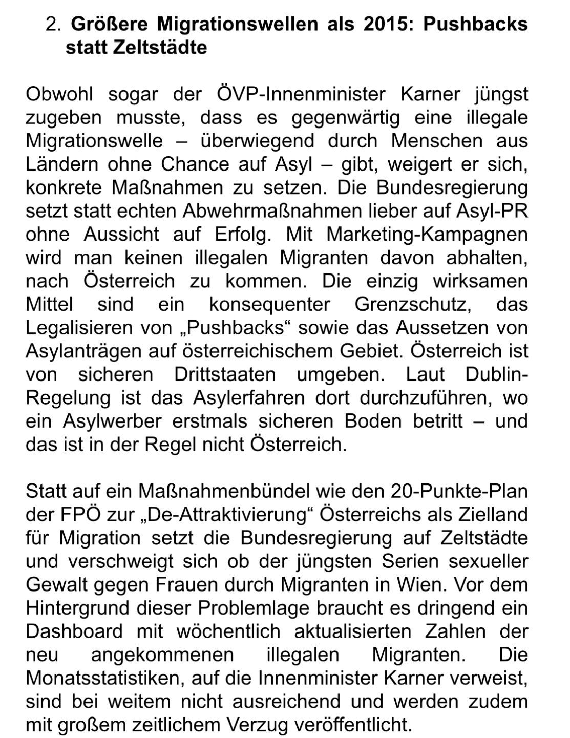 Diese Passage im FPÖ-Antrag stört Pamela Rendi-Wagner