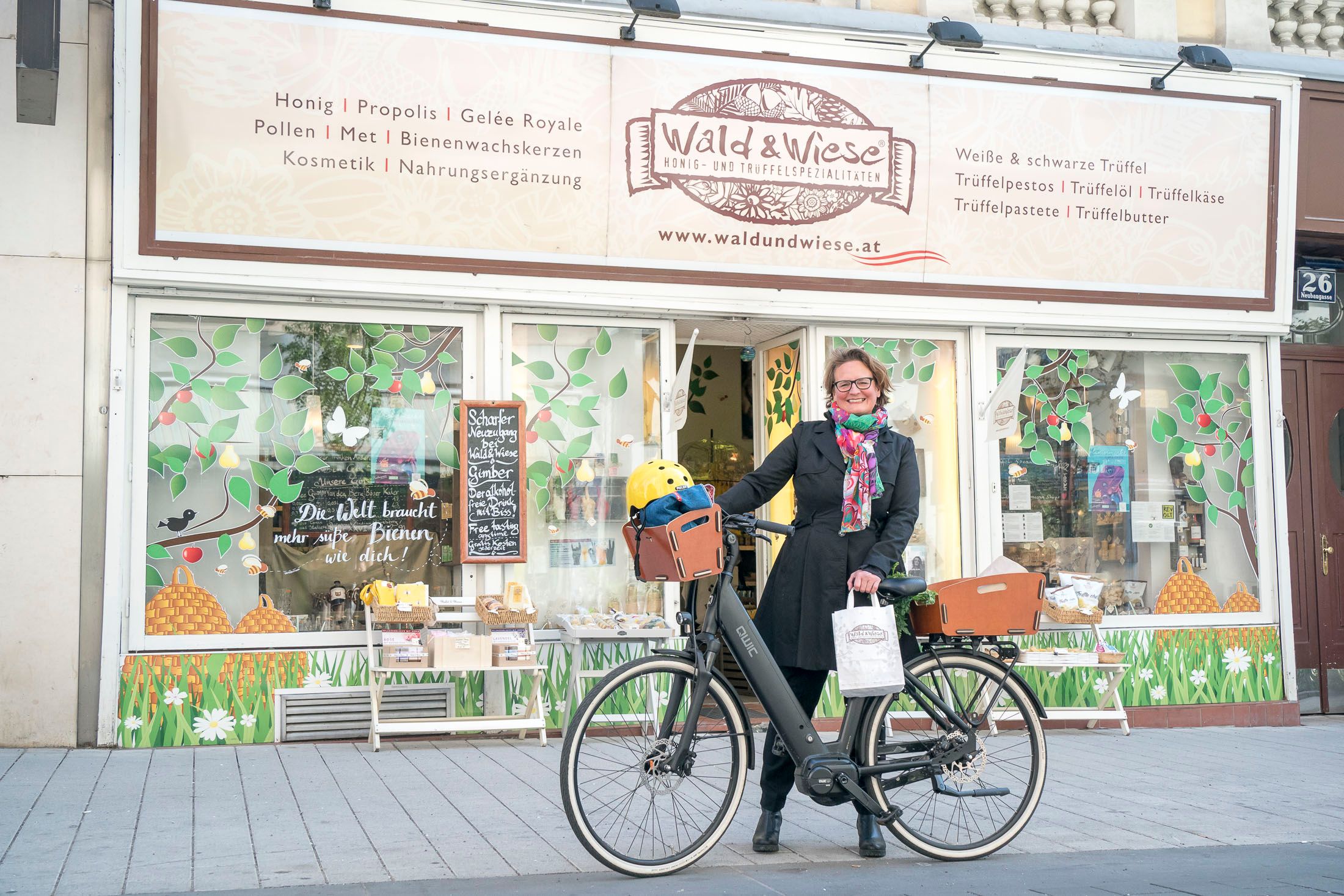 Egal ob zur Arbeit oder in der Freizeit: Auf ihr Elektro-Fahrrad kann und will Marianne Wilhelm nicht mehr verzichten.