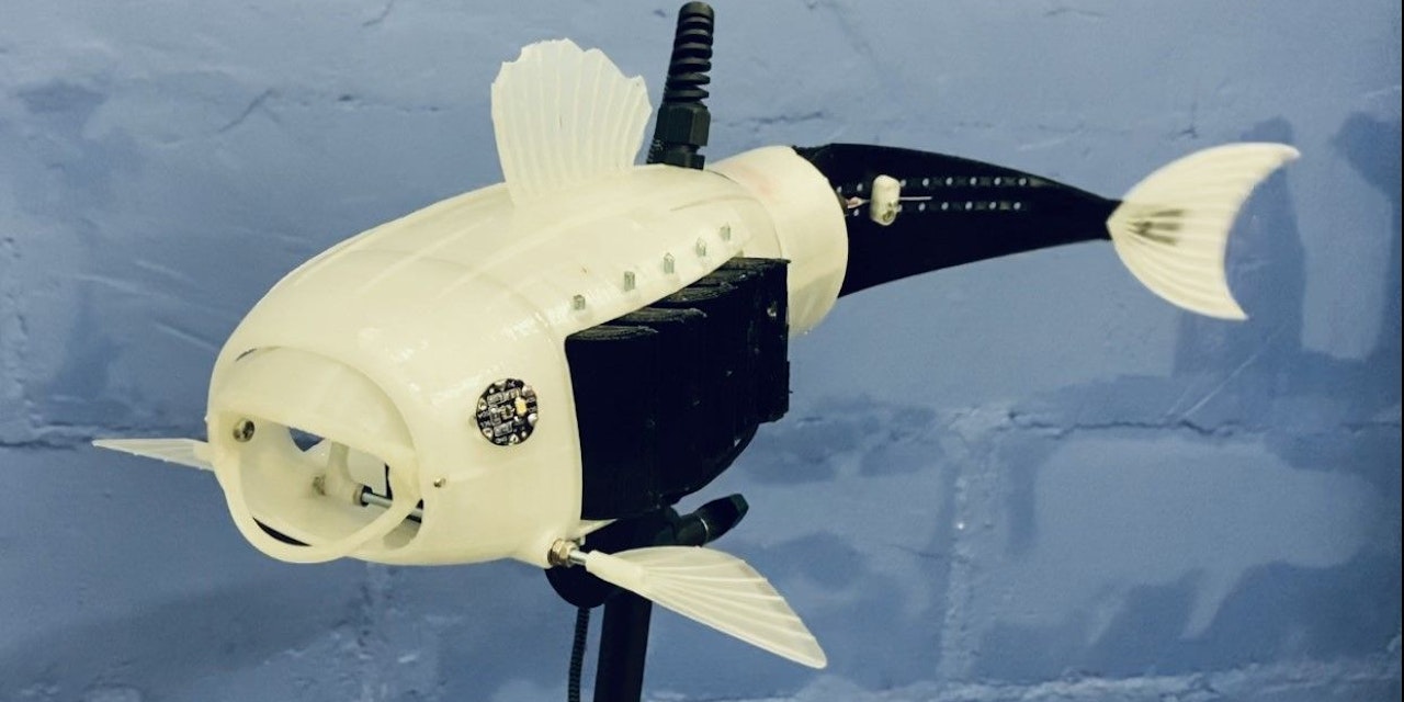 3DRoboterfisch frisst Mikroplastik aus dem Meer Heute.at