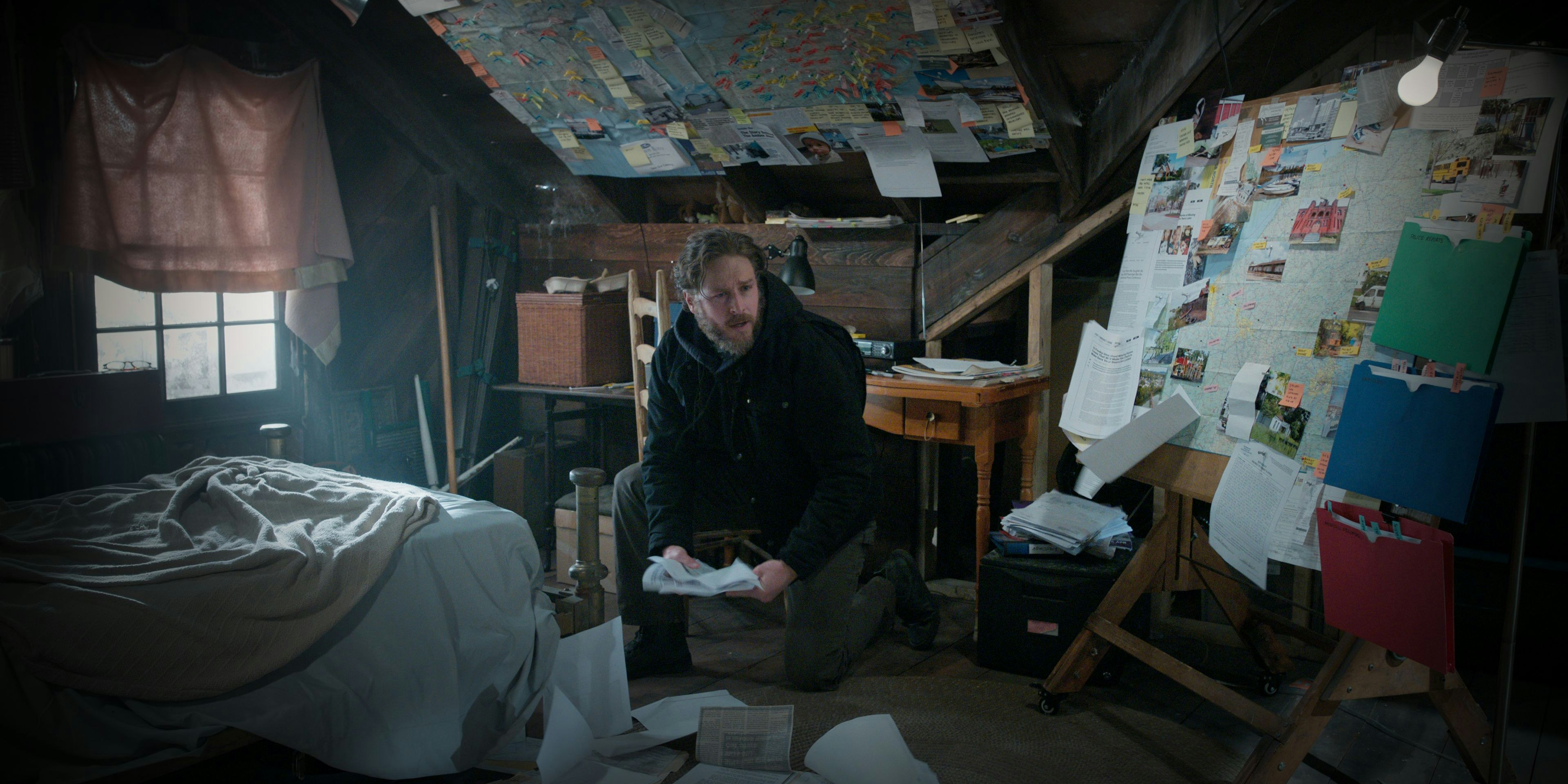 Josh (mit wildem Bart) gibt den Einzelkämpfer.