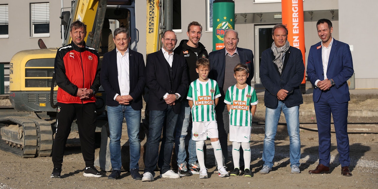 Das Rapid-Trainingszentrum wächst und gedeiht | heute.at #100236651 Diashow