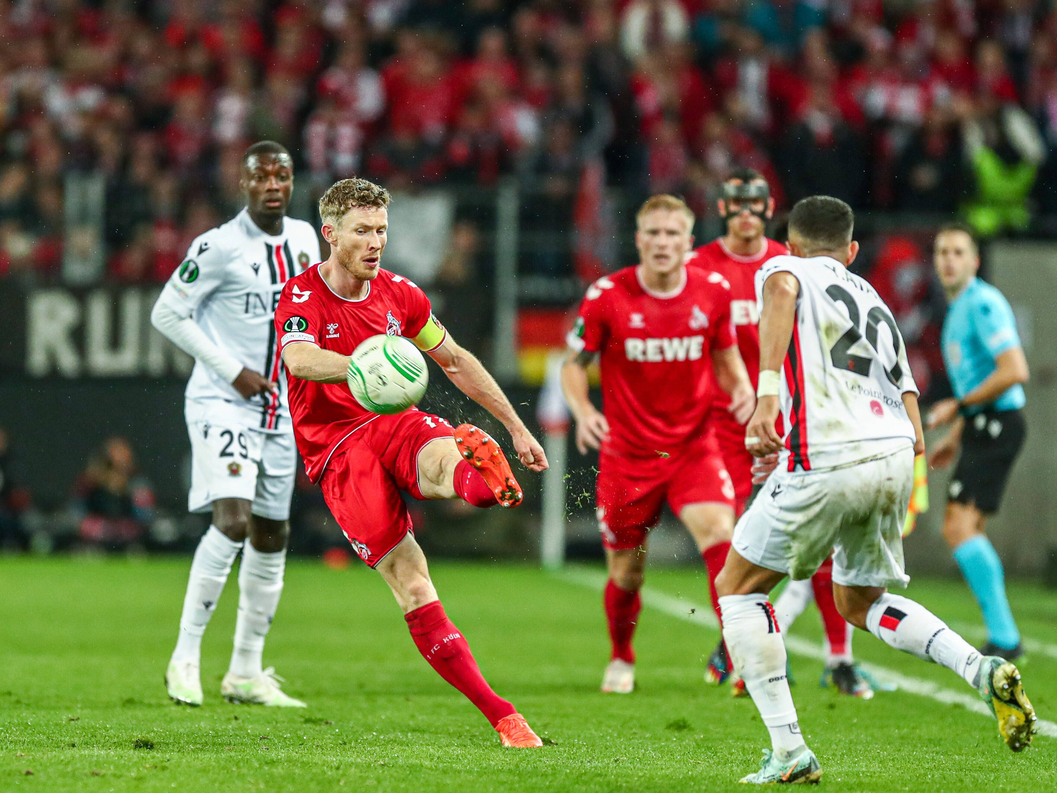 Der 1. FC Köln steht gegen Nizza mit dem Rücken zur Wand. 
