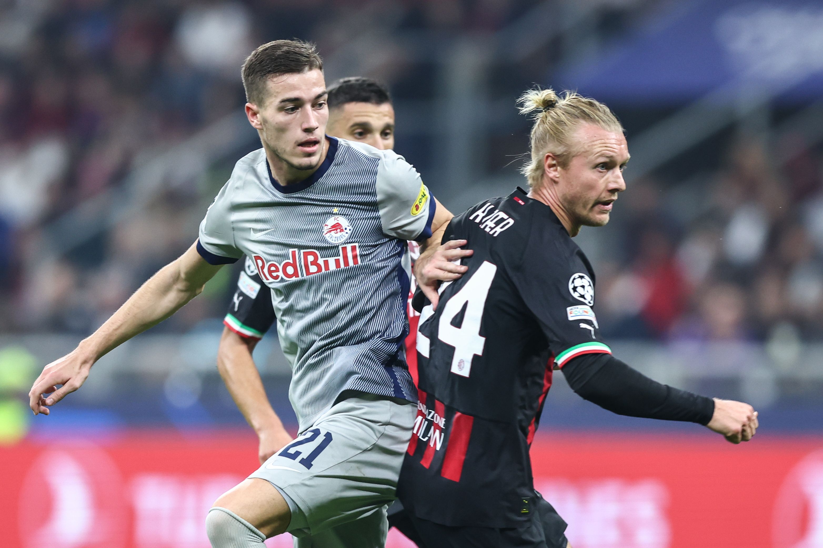 Salzburg musste sich Milan klar geschlagen geben