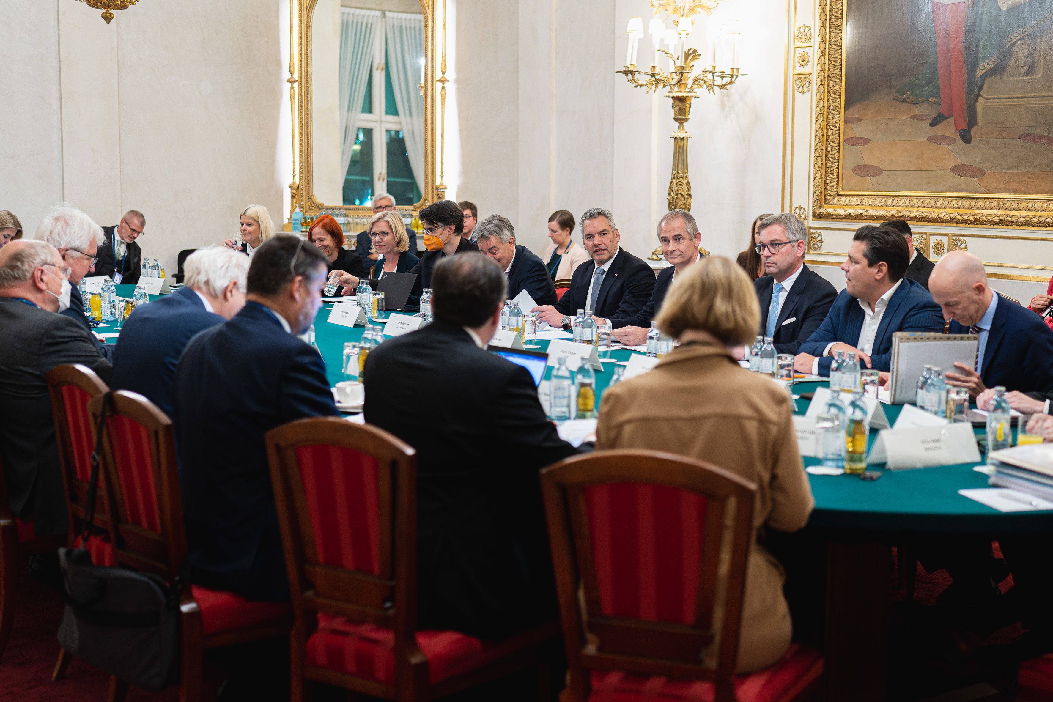 Krisenkabinette im Kanzleramt