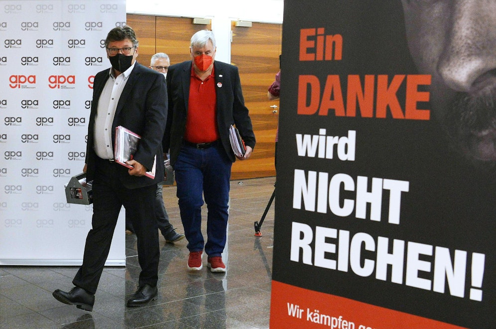 Die Stimmung war bei ÖGB-Chef Wolfgang Katzian im Vorfeld alles andere als optimistisch, doch es kam zum Durchbruch.