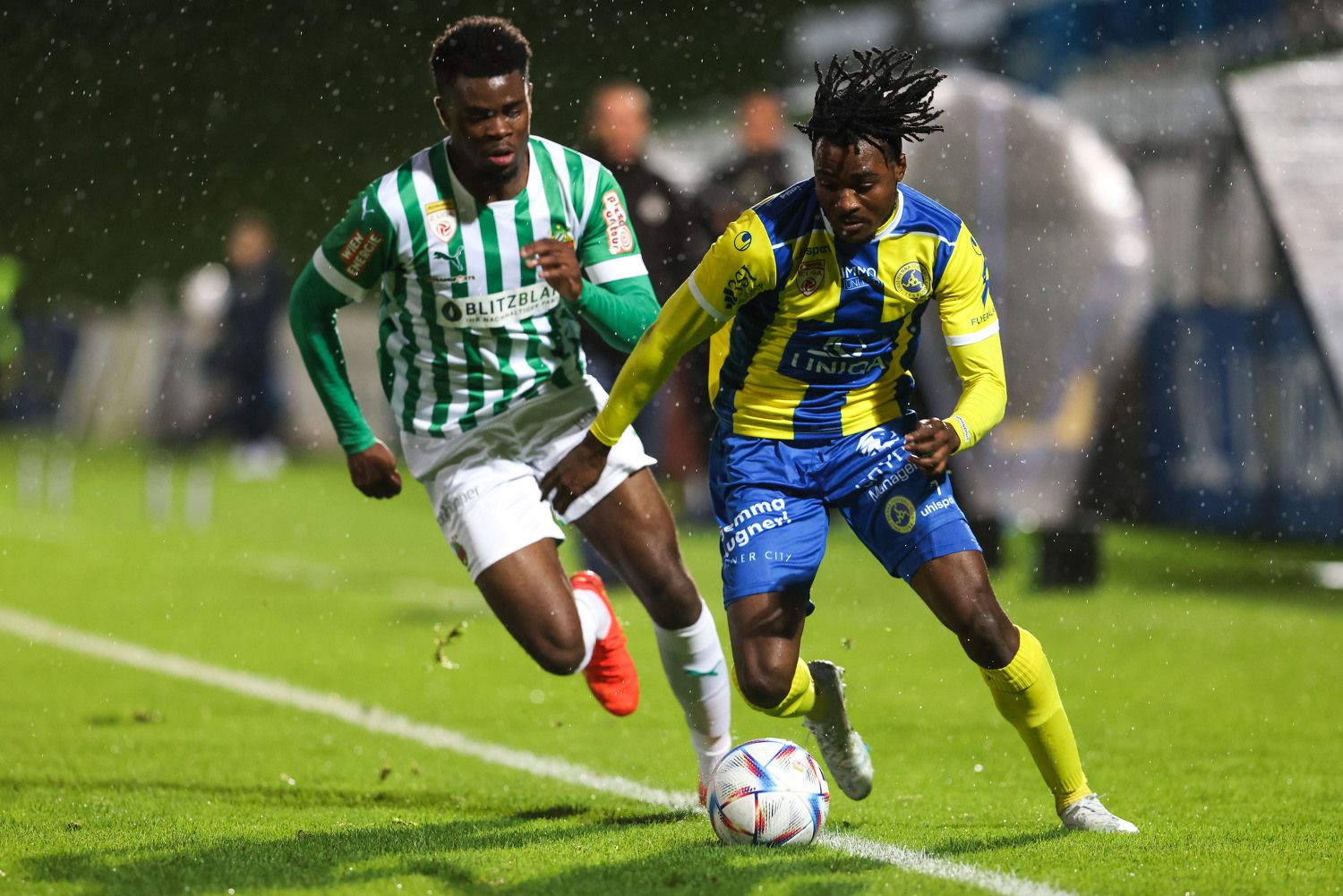 Rapid Wien II gastiert bei der Vienna. 