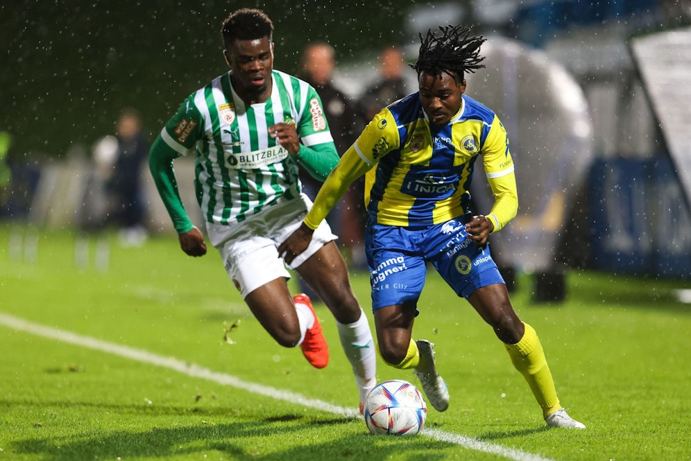 Rapid Wien II gastiert bei der Vienna. 