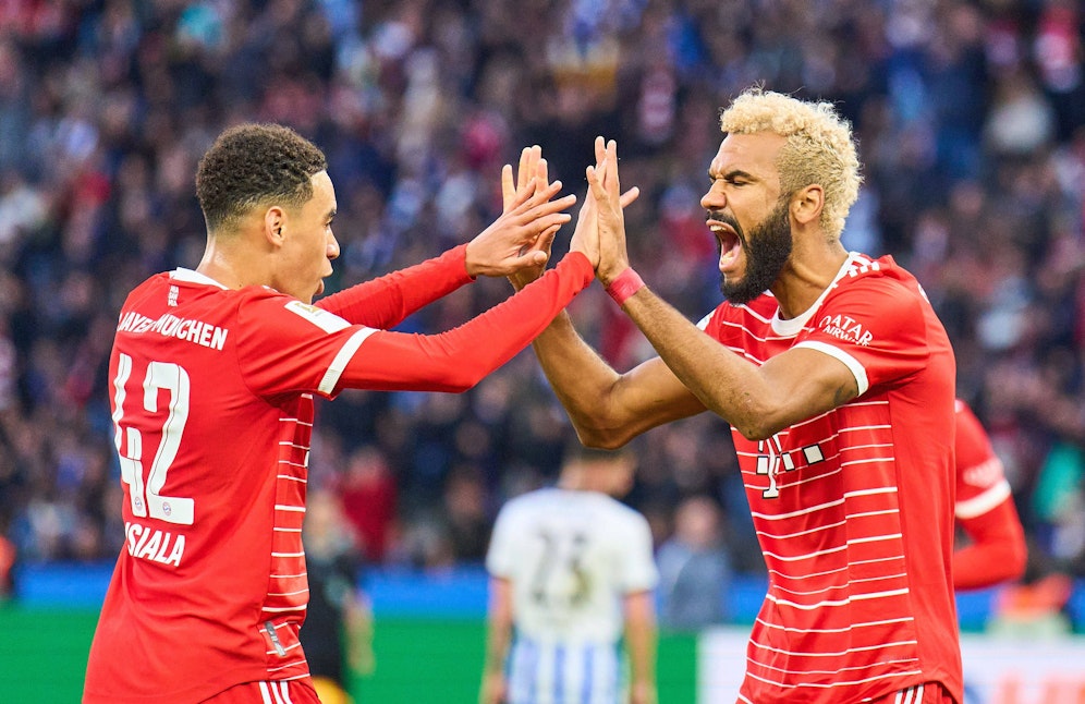 Bayern zittert sich bei der Hertha zum Sieg. 