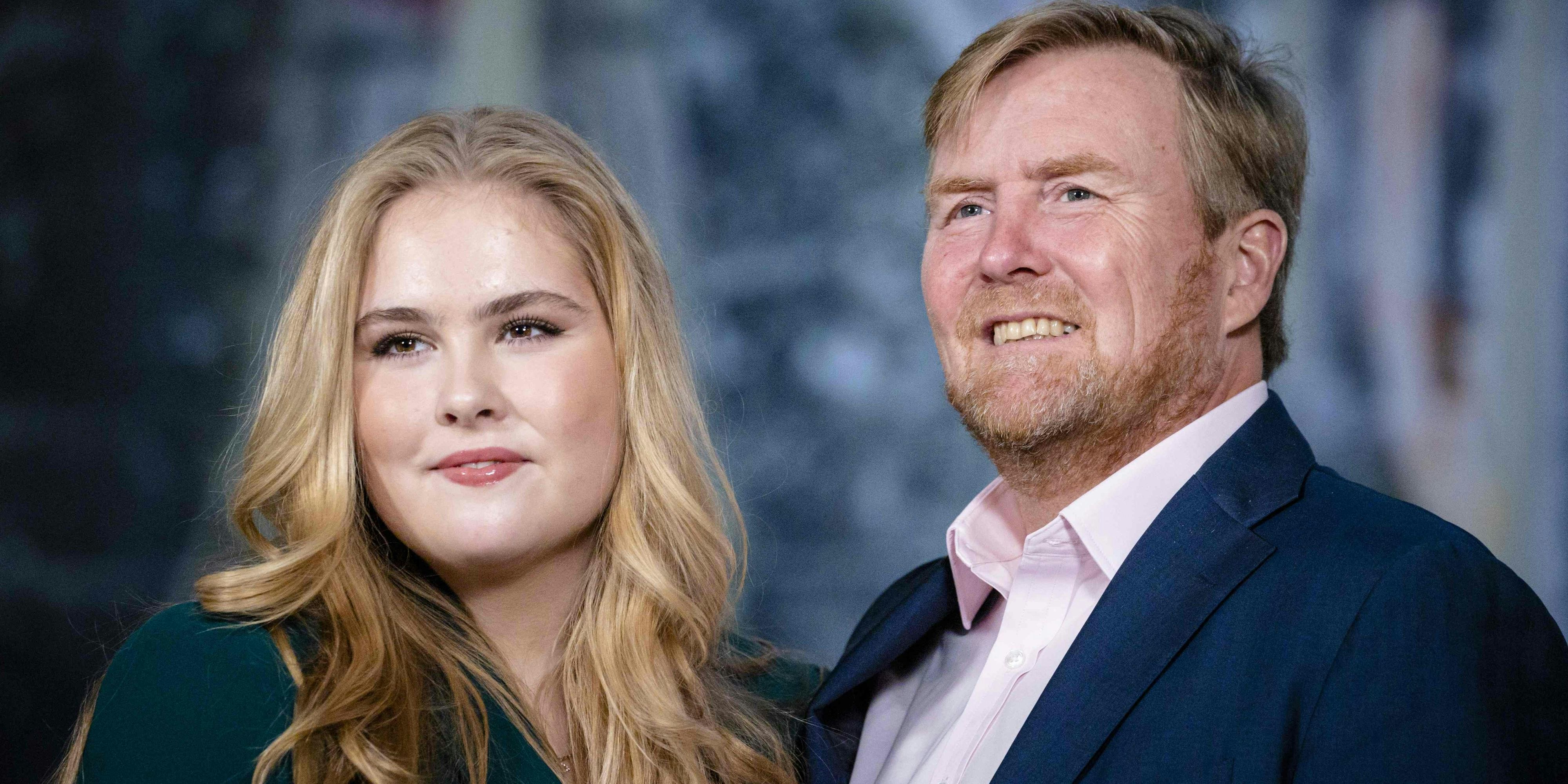 Zum ersten Mal seit den Drohungen der "Mocro Mafia" zeigt sich die niederländische Kronprinzessin Amalia wieder außerhalb des Palasts.