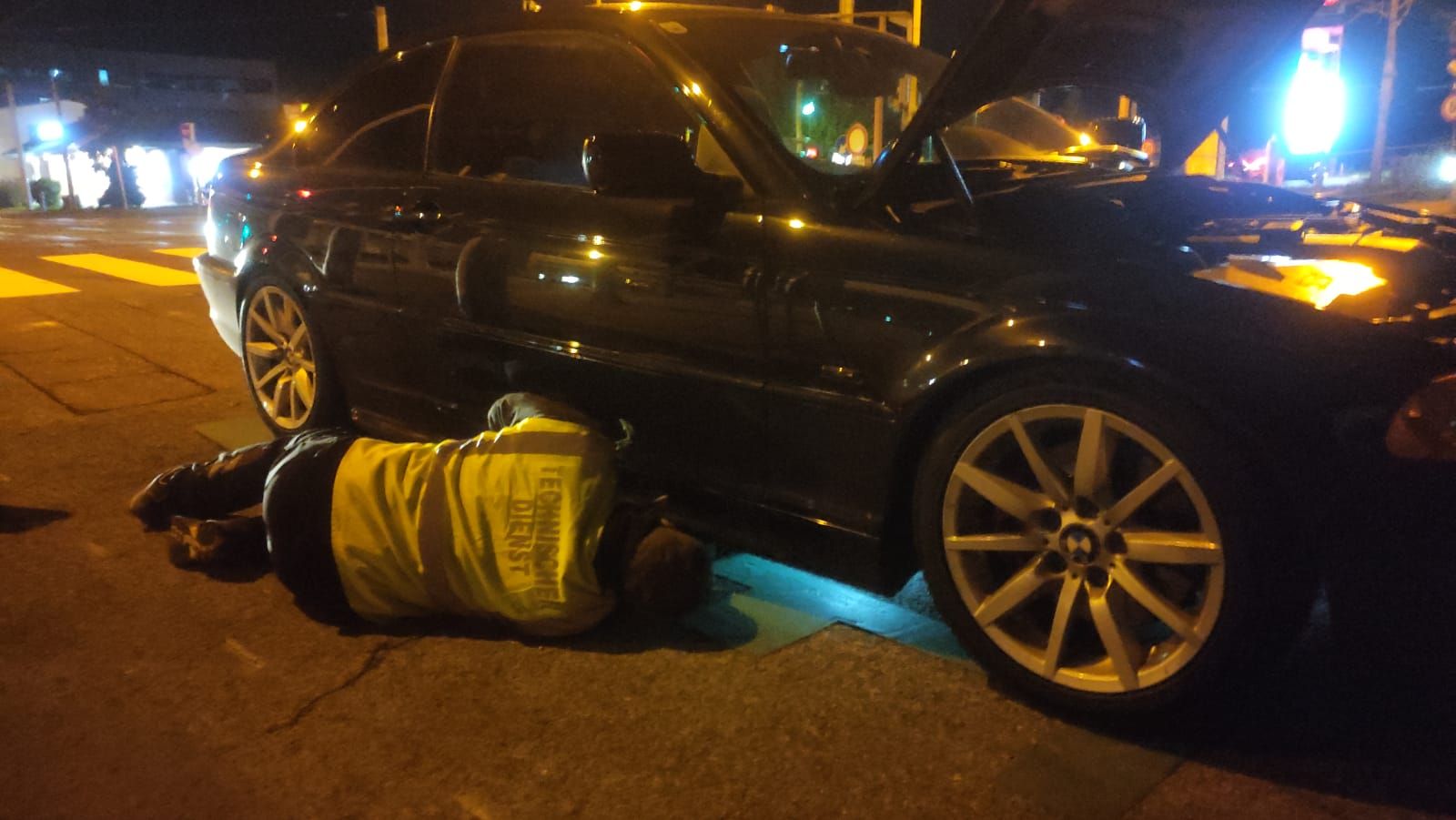 Die Polizei nahm mehreren Autofahrerin die Kennzeichen ab.