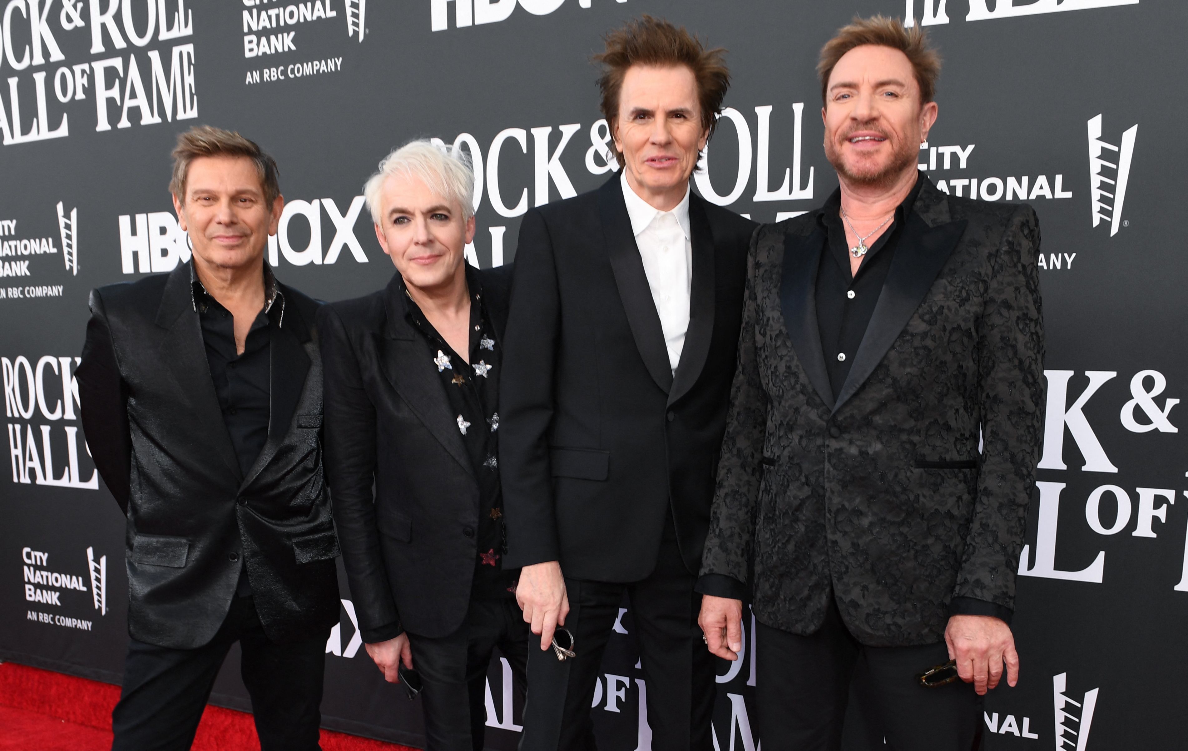 Roger Taylor, Nick Rhodes, John Taylor und Simon Le Bon (v.l.n.r.) von <strong>Duran Duran</strong>.