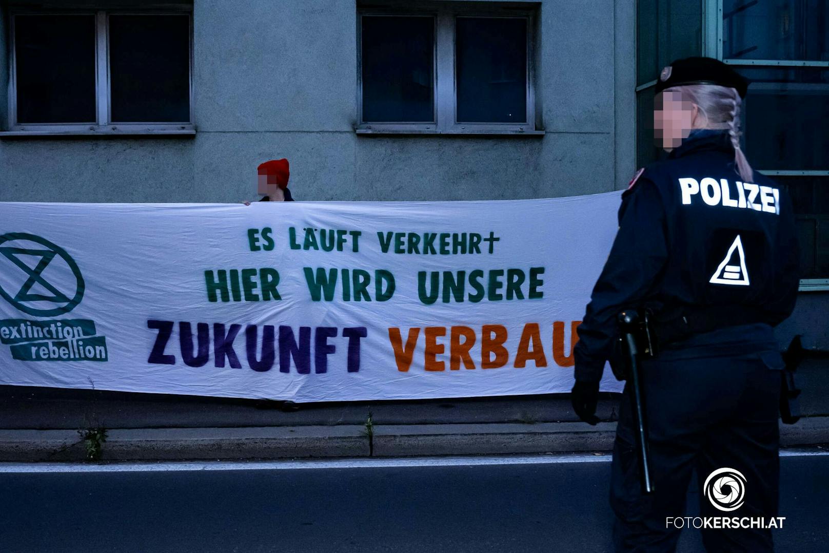 Die Organisatoren kritisierten das Vorgehen der Polizei.