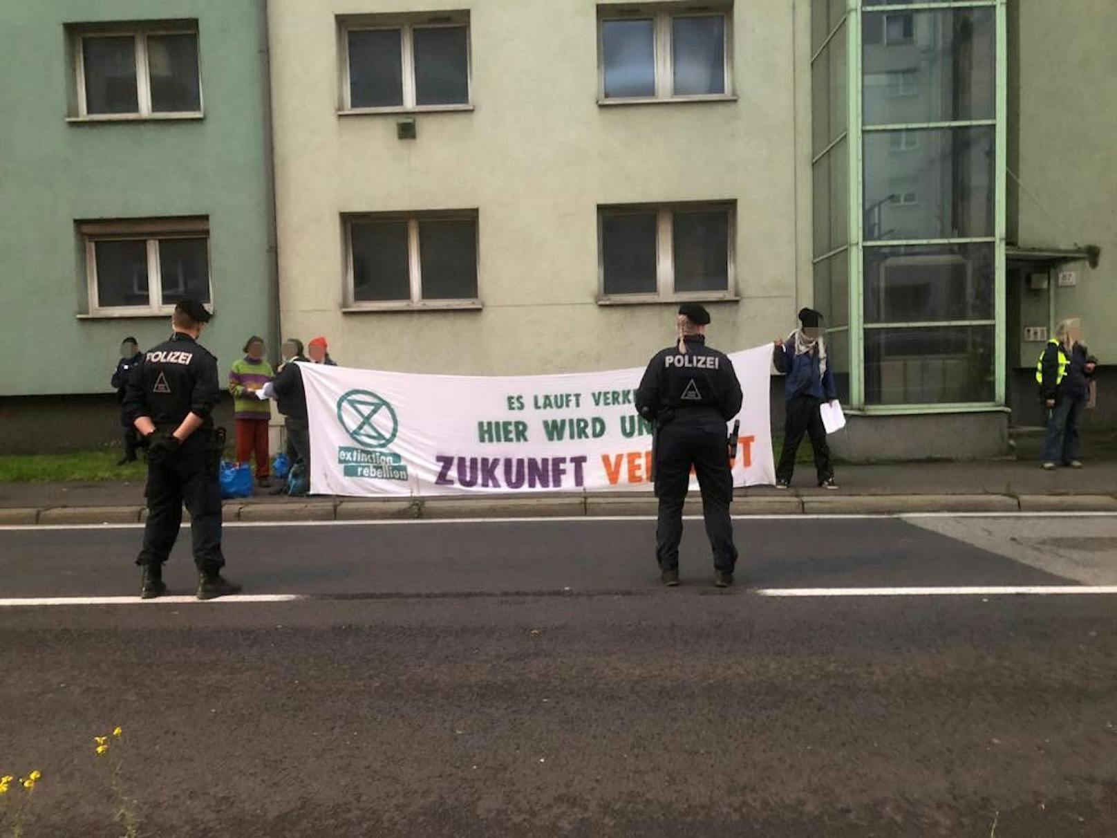 An der Demo nahmen rund 25 Personen teil.