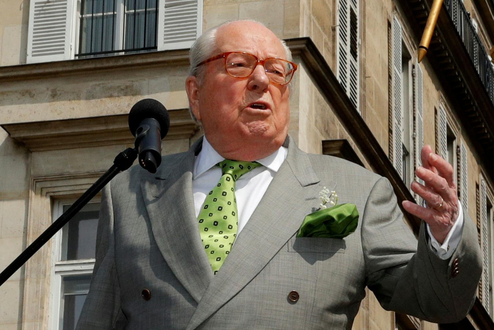 Jean-Marie Le Pen hatte die Front Nationale 1972 gegründet.