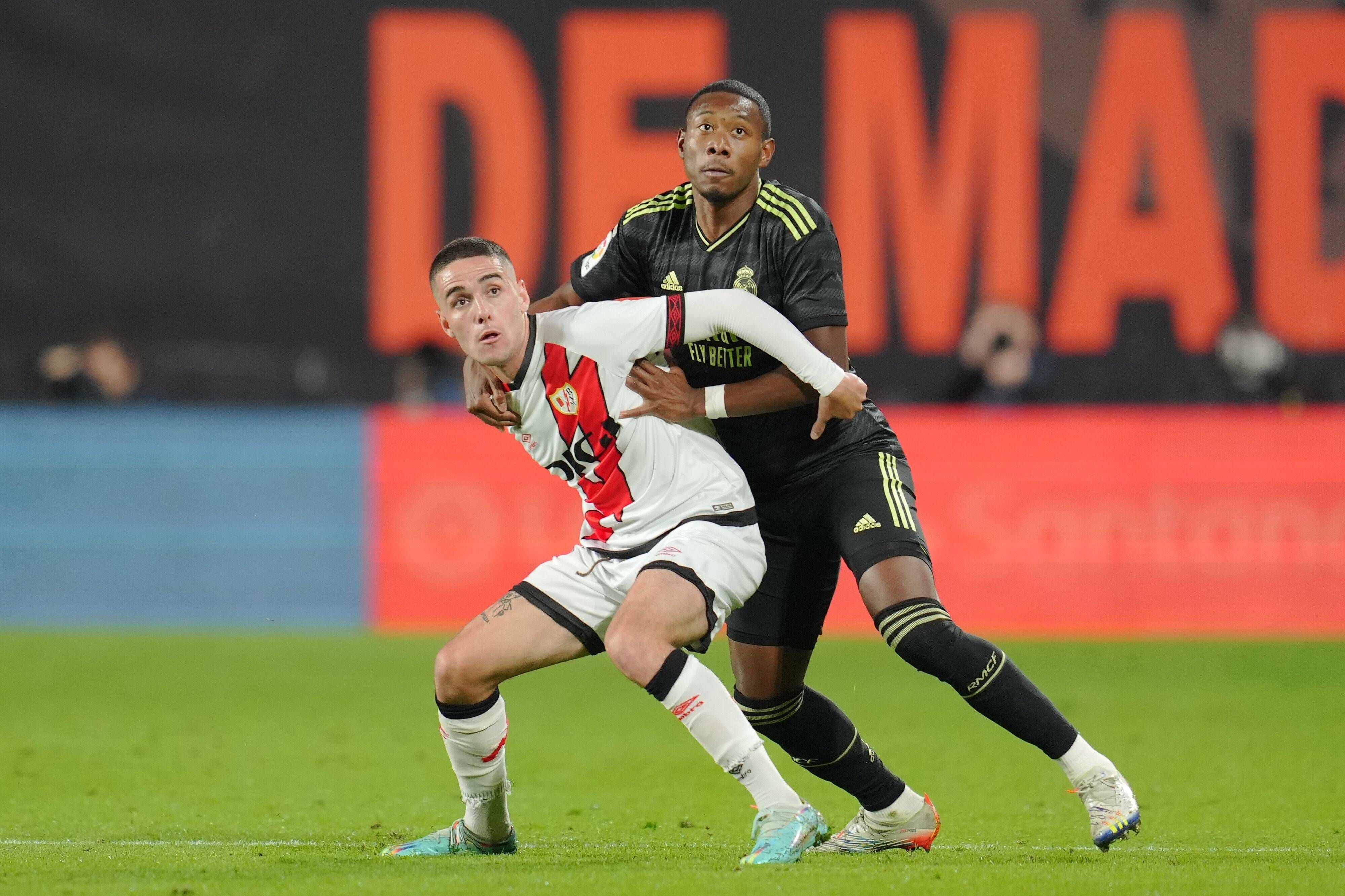 David Alaba hatte alle Hände voll zu tun.