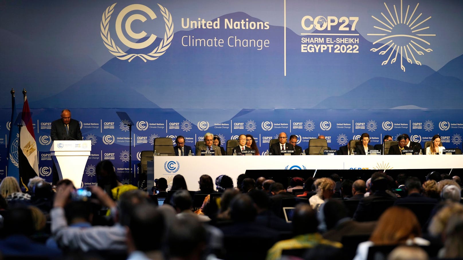Die 27. Weltklimakonferenz (COP27) findet in Sharm el-Sheihk statt.