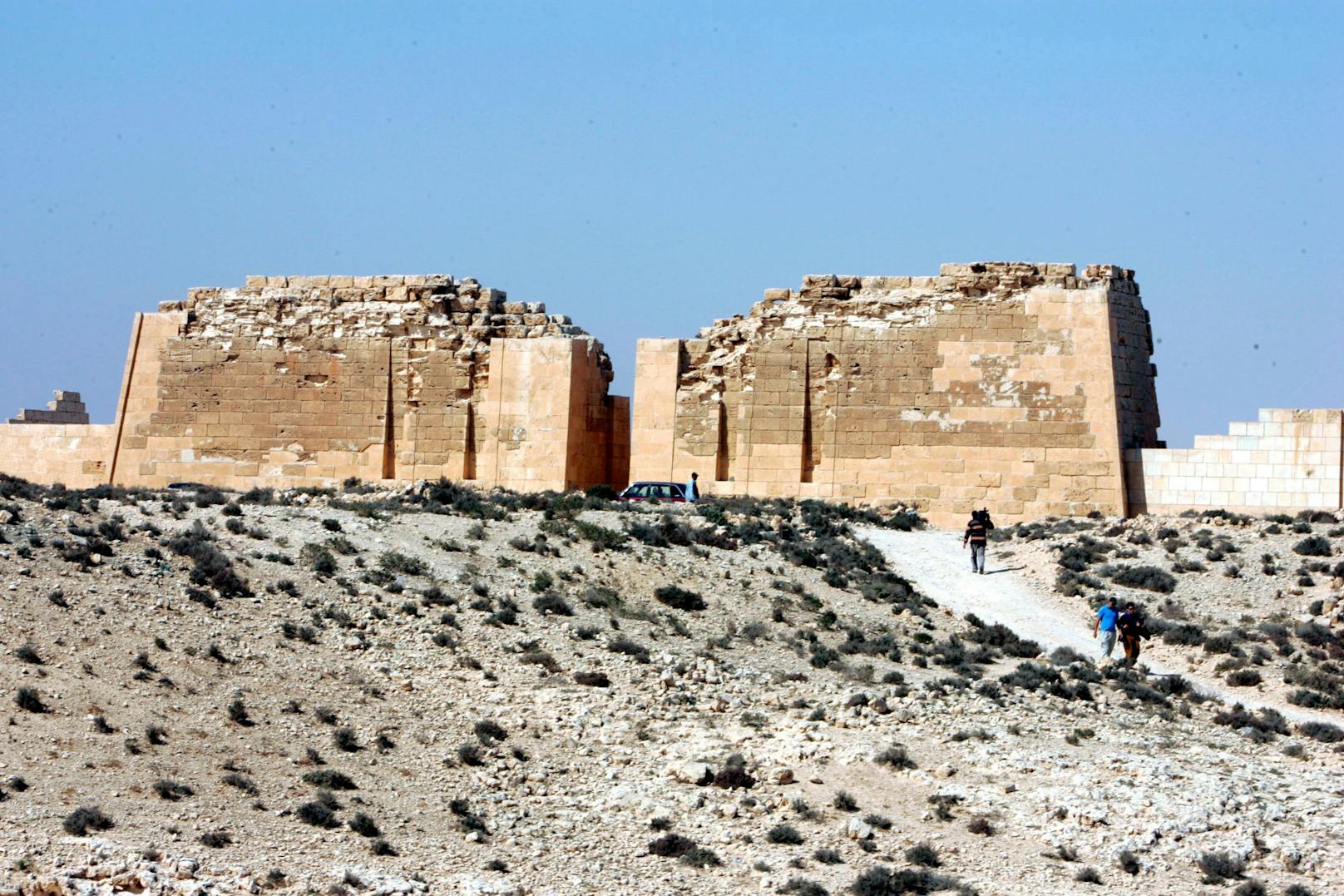 Der Tempel Taposiris Magna naha der ehemaligen ägptischen Hauptstadt Alexandria.