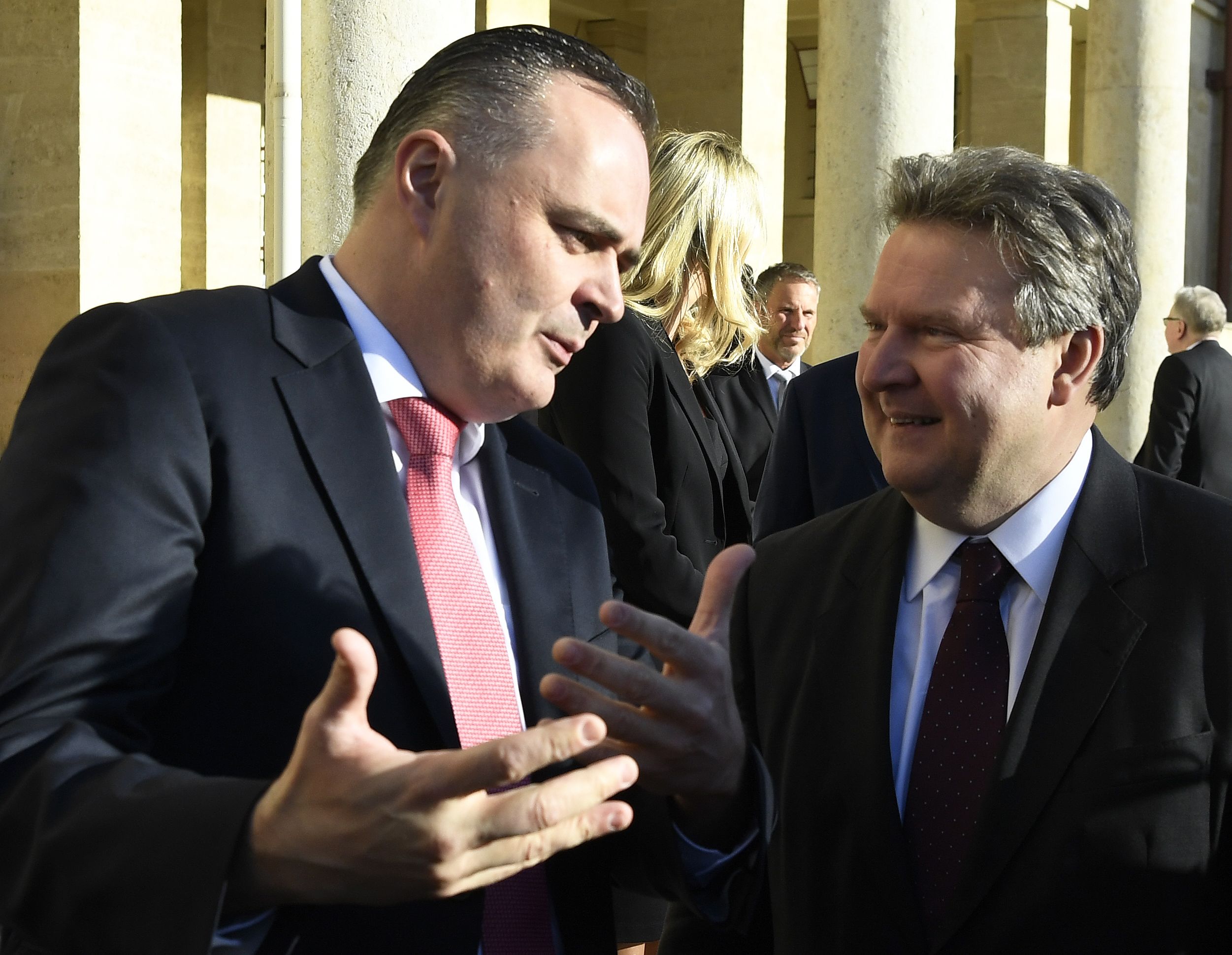 In der Staatsbürgerschaftsdebatte uneins: Der burgenländische Landeshauptmann Hans Peter Doskozil und der Wiener Bürgermeister Michael Ludwig.