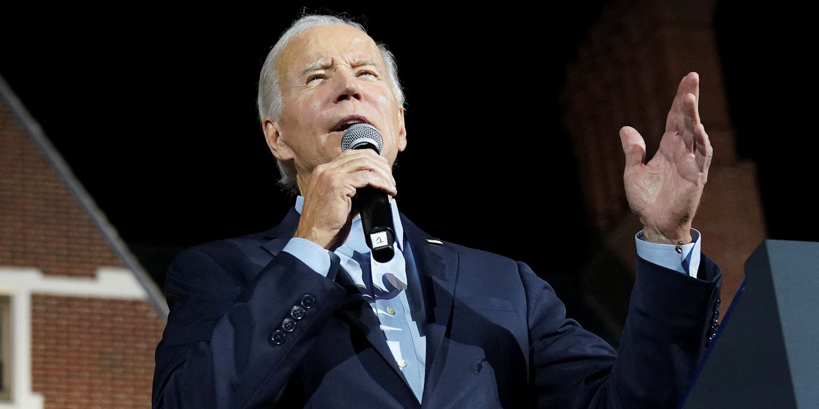 Präsident Joe Biden unterstützte seine demokratischen Kandidaten fleißig im Wahlkampf.