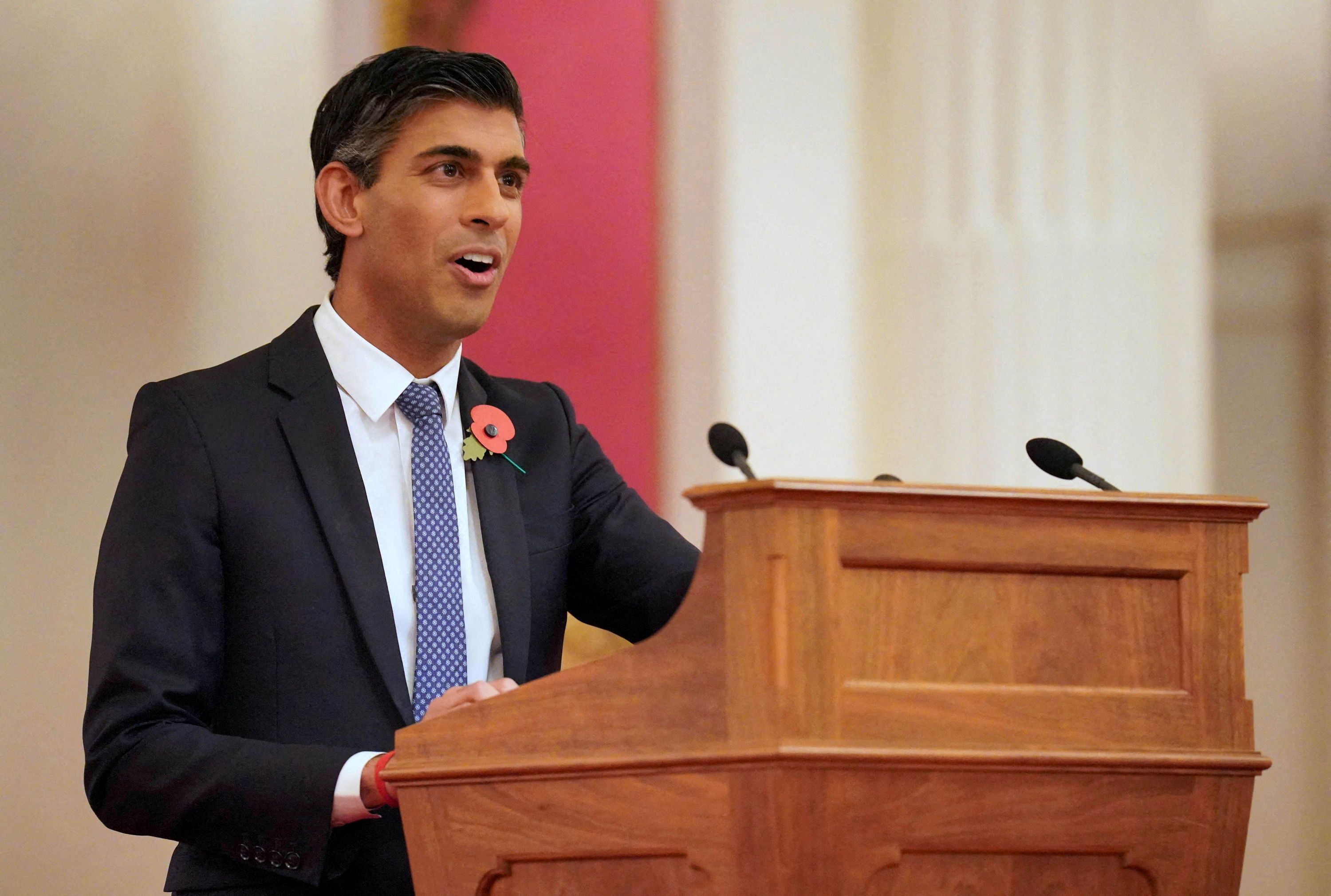 Rishi Sunak ist seit zwei Wochen im Amt des Premierministers.