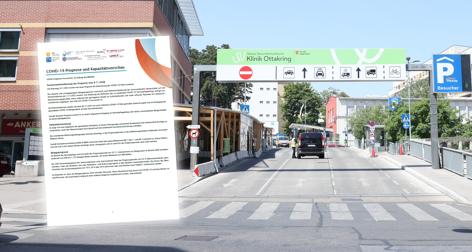 Die Änderung bei den Spitalszahlen habe die Prognosen leider verzerrt.