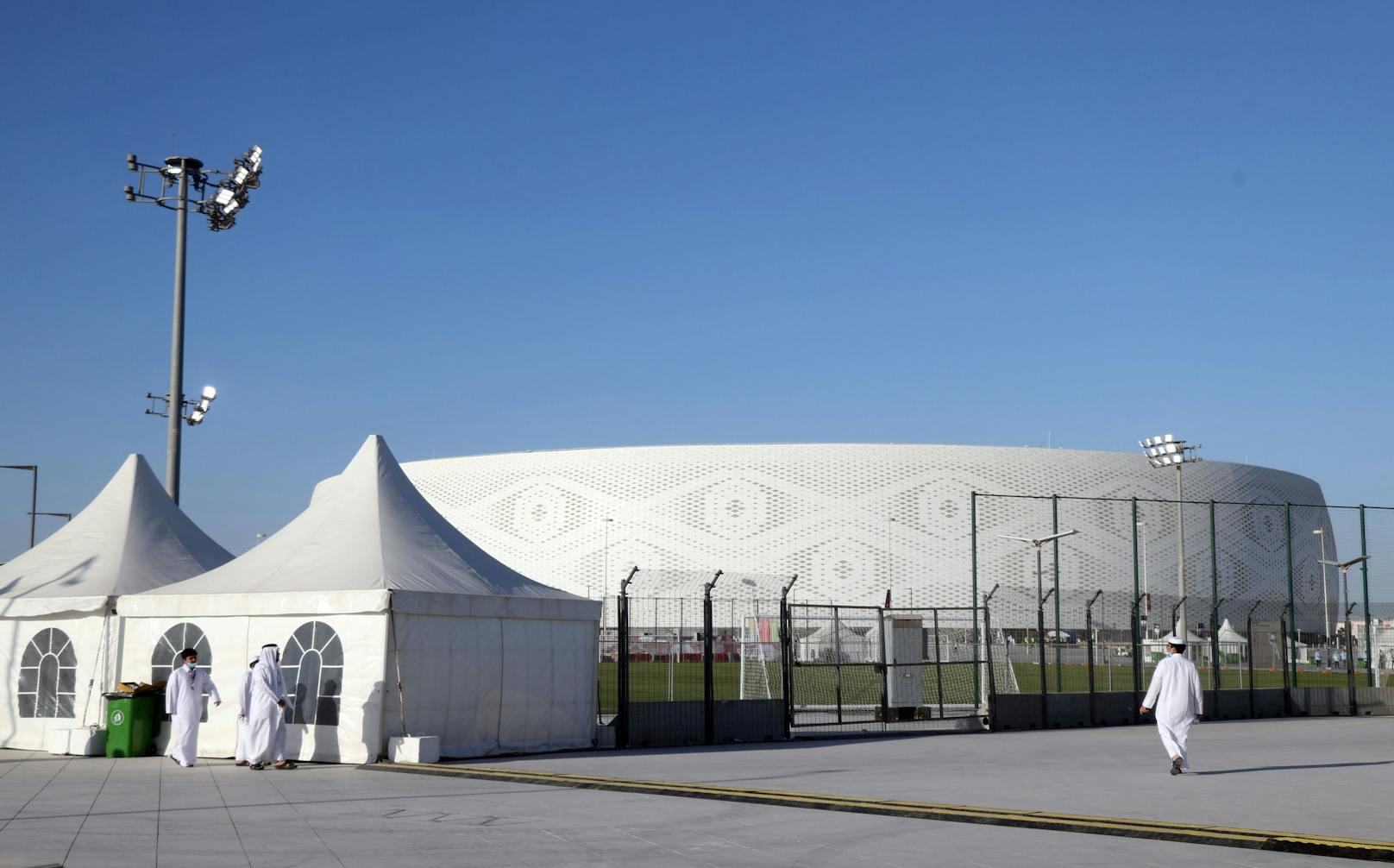 Bei der WM bietet das Al Thumama 40.000 Besuchern Platz, nach dem Event wird die Kapazität halbiert.