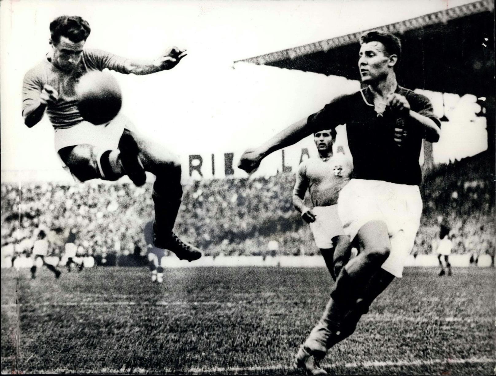 <strong>1938 – Italien:</strong> Die erfolgreiche Titelverteidigung gegen Finalgegner Ungarn