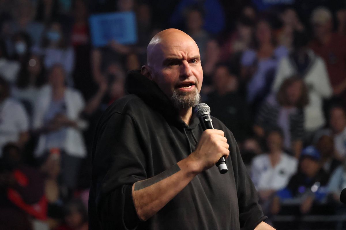 John Fetterman, 53 Jahre alt, zieht für den Bundesstaat Pennsylvania in den Senat. 