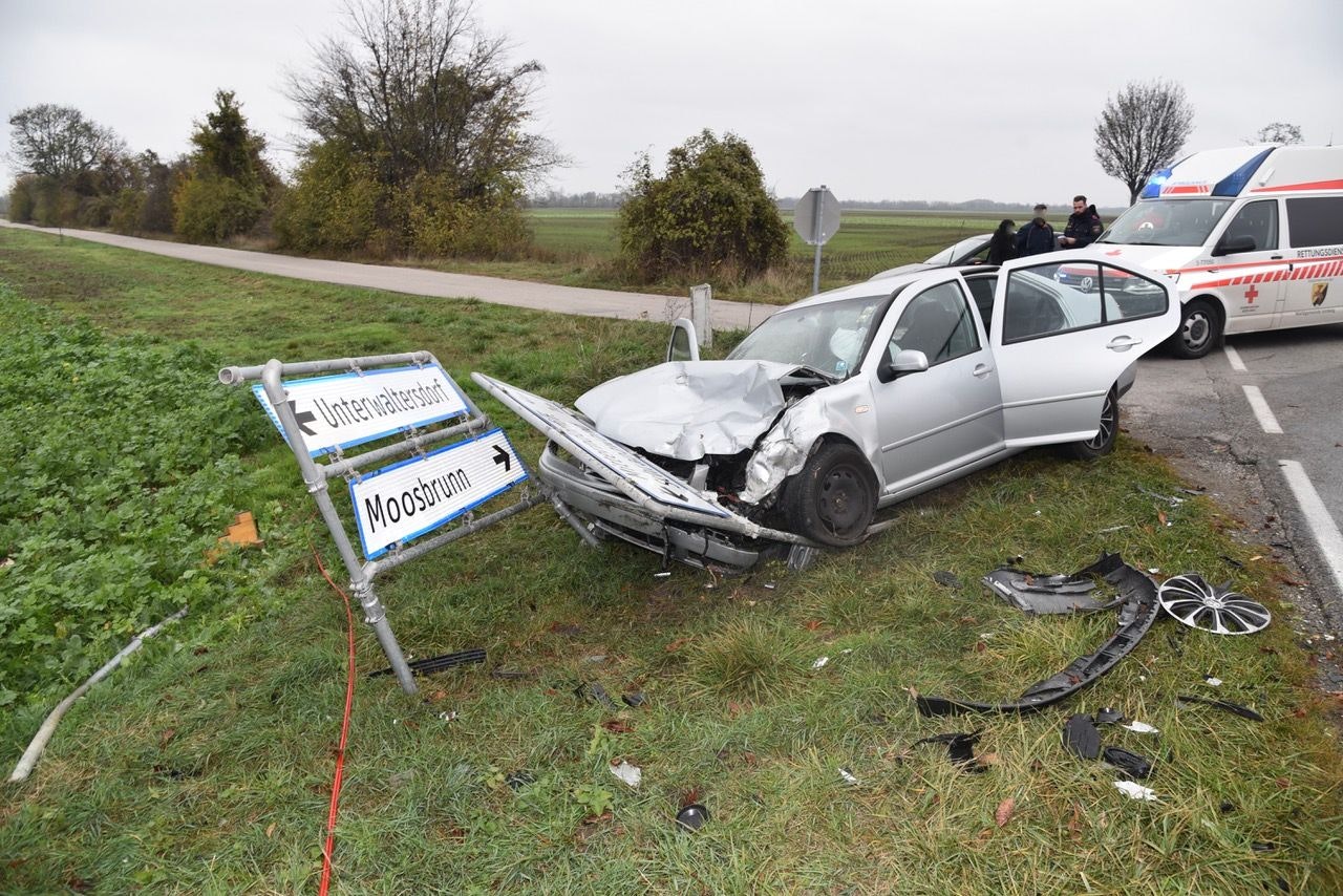Heute.at - Frontal-Unfall forderte vier Schwerverletzte