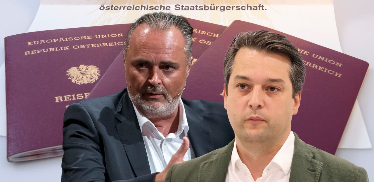 Download von www.picturedesk.com am 21.02.2019 (09:13).  AUT, STUDIO AUFNAHMETISCH; 2013-02-05; STUDIOAUFNAHME ZUR GEPLANTEN REGELEUNG, IN OESTERREICH NACH 6 JAHREN DIE STAATSBUERGERSCHAFT (bei geregeltem Lebensunterhalt und guten Deutschkenntnissen) ZU ERHALTEN; Foto: Roland Muehlanger - 20130205_PD6515