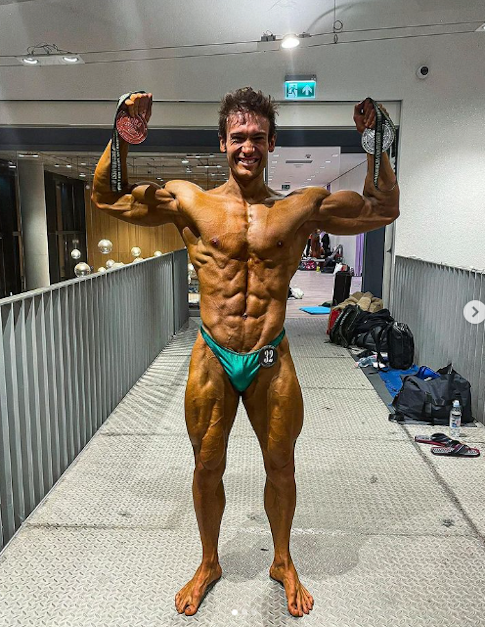 Der Wr. Neustädter Zahnarzt Maximilian Melchard als erfolgreicher Bodybuilder