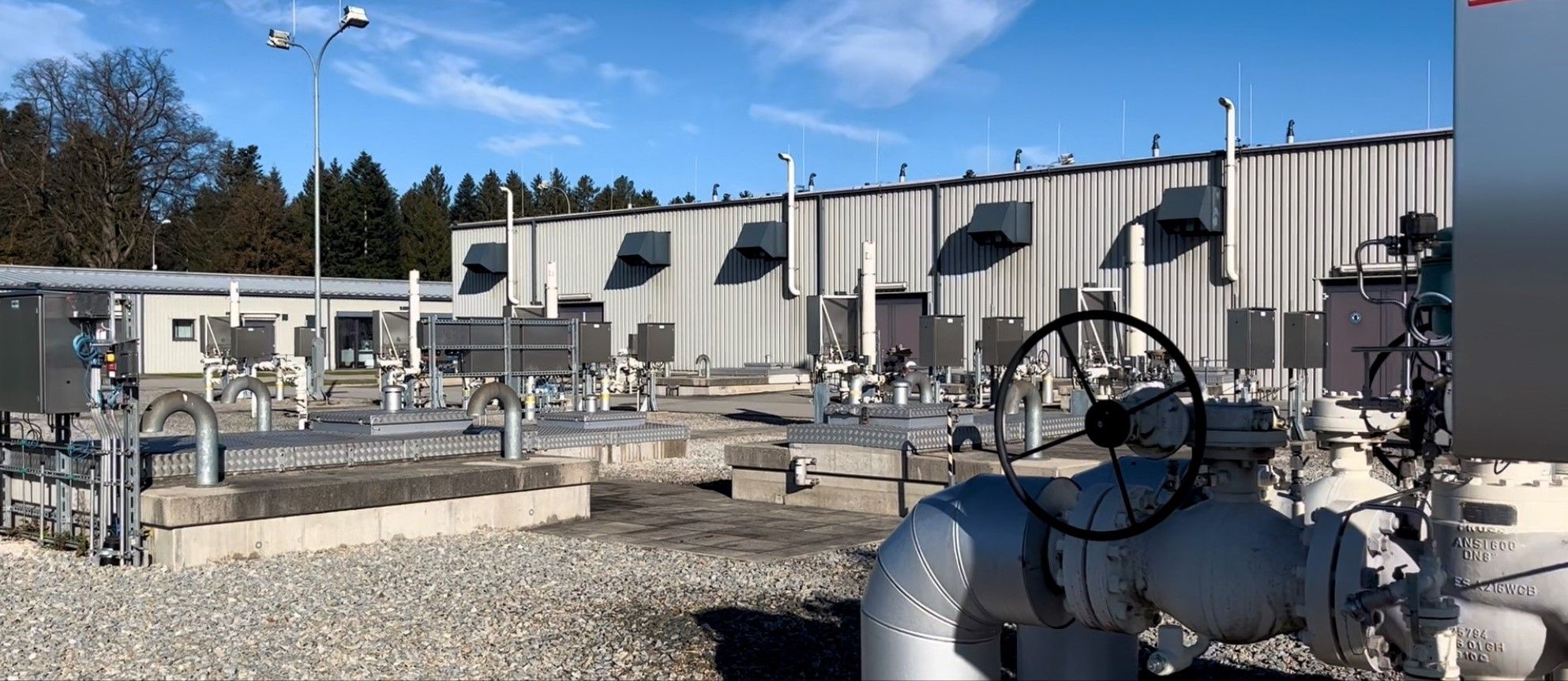 In Oberkappel im oberen Mühlviertel befindet sich der Gas-Knotenpunkt Österreichs.