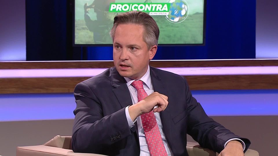 ÖVP-Klimasprecher Johannes Schmuckenschlager ließ auf "Puls 4" aufhorchen.