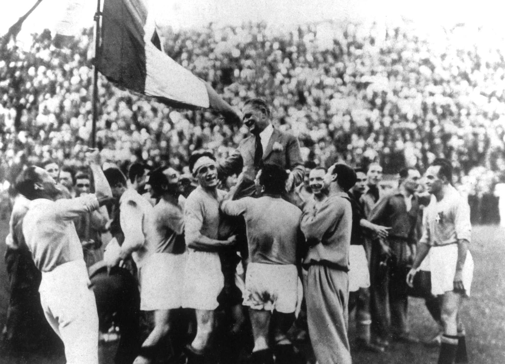<strong>1934 – Italien:</strong> Der erste Triumph von Österreichs Nachbarn
