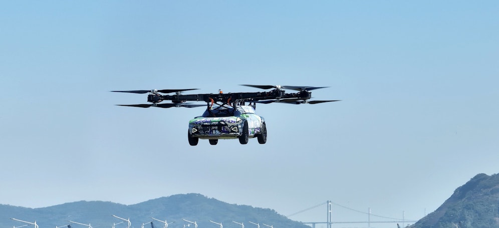 Der Protoyp des Flugautos.