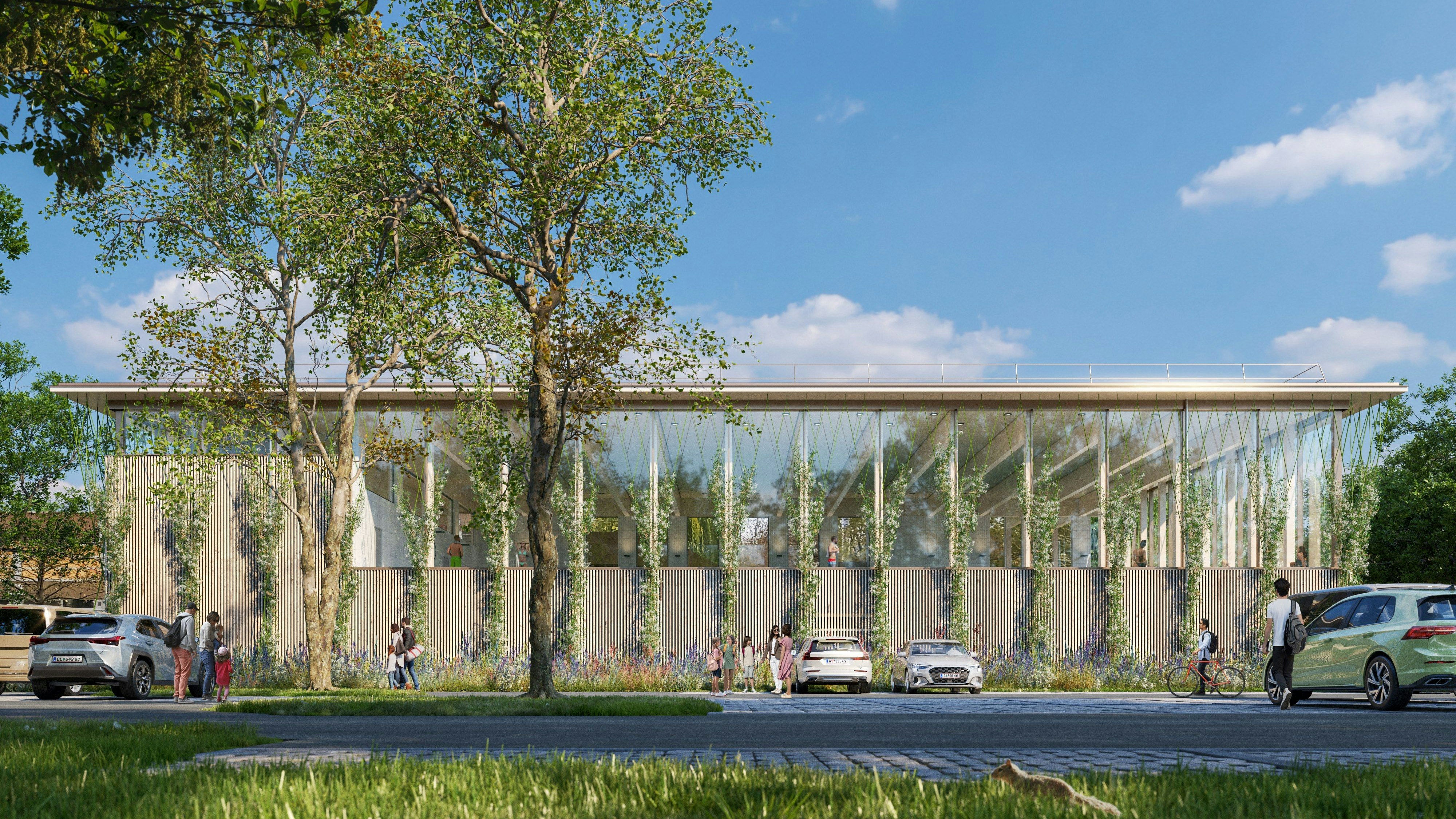 So soll die neue Schwimmhalle aussehen.