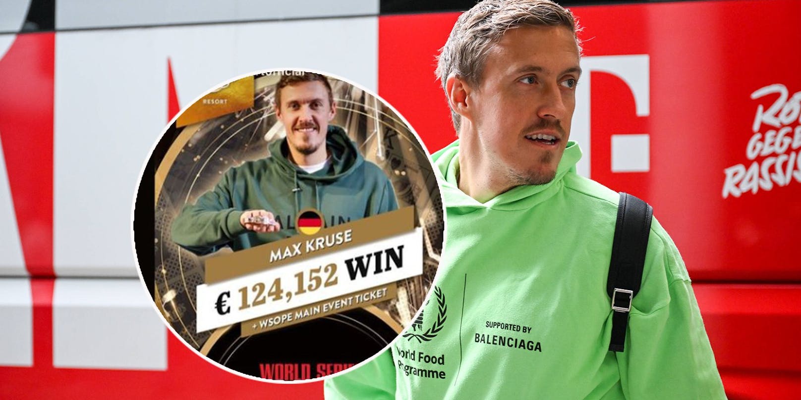 Max Kruse mit einem netten Nebenverdienst