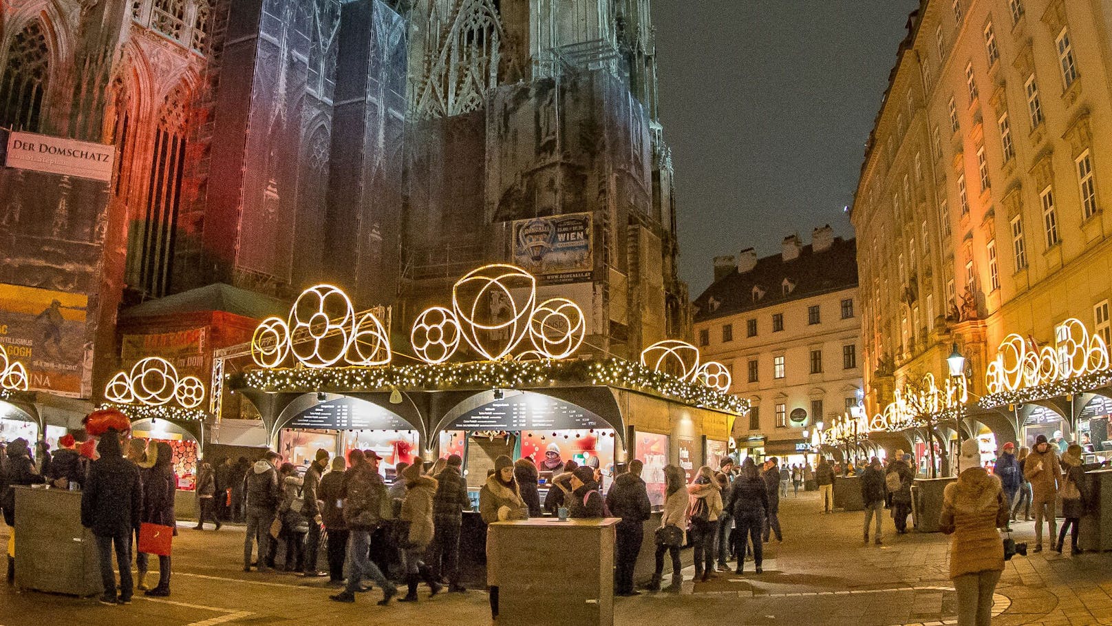 Der Weihnachtsmarkt am Stephansplatz startet am Freitag.
