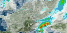 Regenschneise überrollt jetzt ganz Österreich