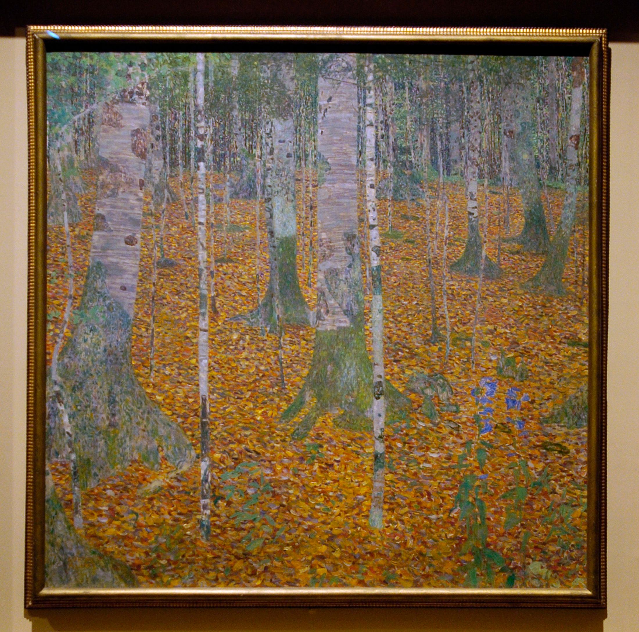 Gustav Klimts "Buchenwald".