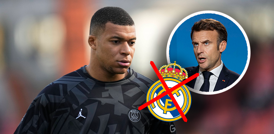 Frankreichs Staatspräsident Emmanuel Macron überzeugte Kylian Mbappe vom Verbleib bei Paris St.-Germain. 