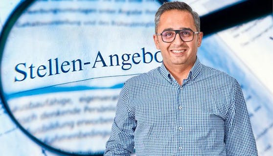 Nach Hunderten von Bewerbungen und Absagen gründete Abdolreza Ghaemi nun seine eigene IT-Firma.