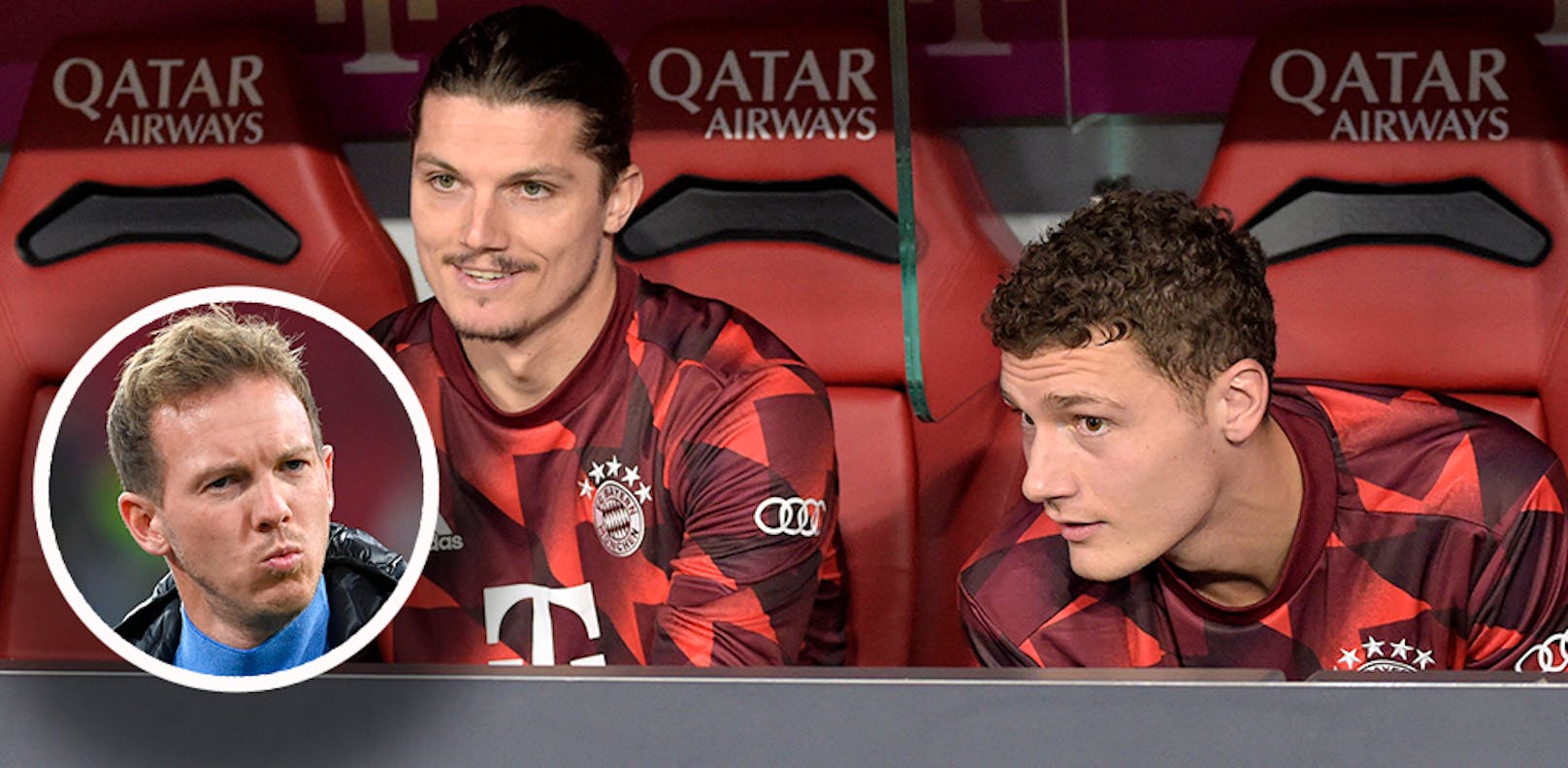 Benjamin Pavard denkt darüber nach, die Bayern zu verlassen, Coach Julian Nagelsmann reagiert gelassen. 