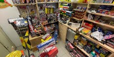 100 Kilogramm Pyrotechnik in Wien beschlagnahmt