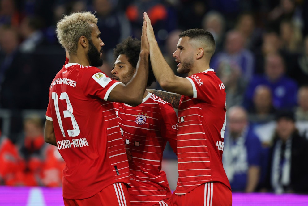 Eric Maxim Choupo-Moting trifft wieder für die Bayern. 