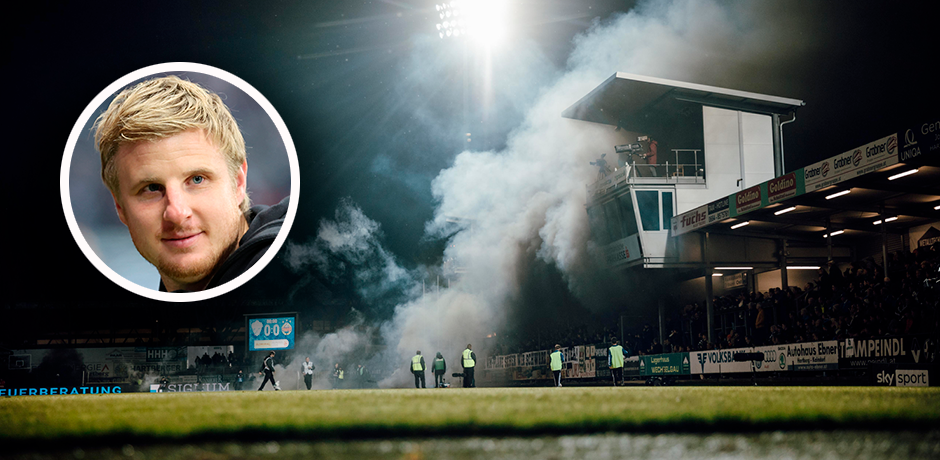 Martin Hinteregger verteidigt die Rapid-Fans. 